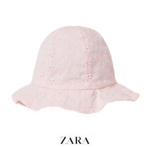ZARA Kids | Pink | SWISS EMBROIDERED HAT